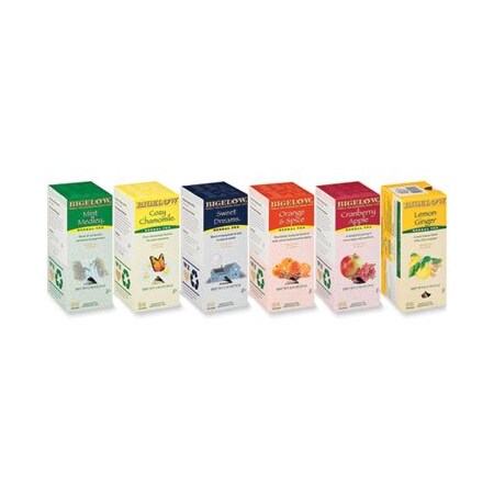 Vistar Of Illinois Bigelow, Assorted Tea Packs, Six Flavors, 168PK 17578